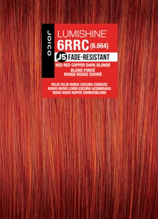 Joico Lumishine Permanent Créme - 6RRC (6.664) Red Red Copper Dark Blonde Hajfesték 74ml főképe
